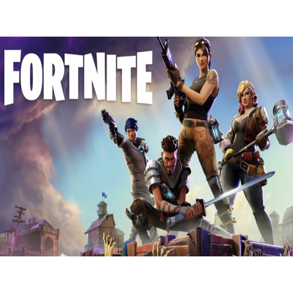 Fortnite A4 kageprint / sukkerprint