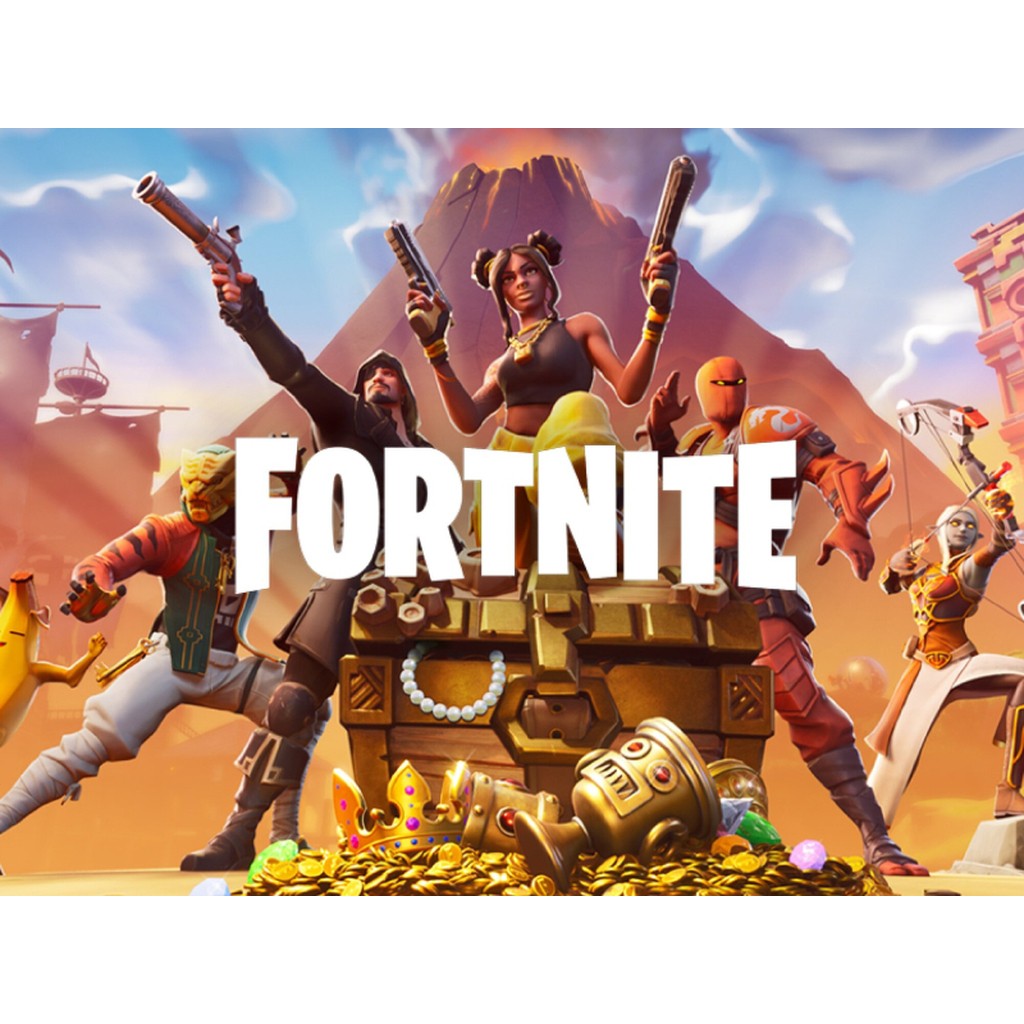 Fortnite A4 kageprint / sukkerprint