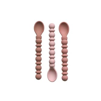 Silikone babyskeer 3 stk - Pink Lemonade