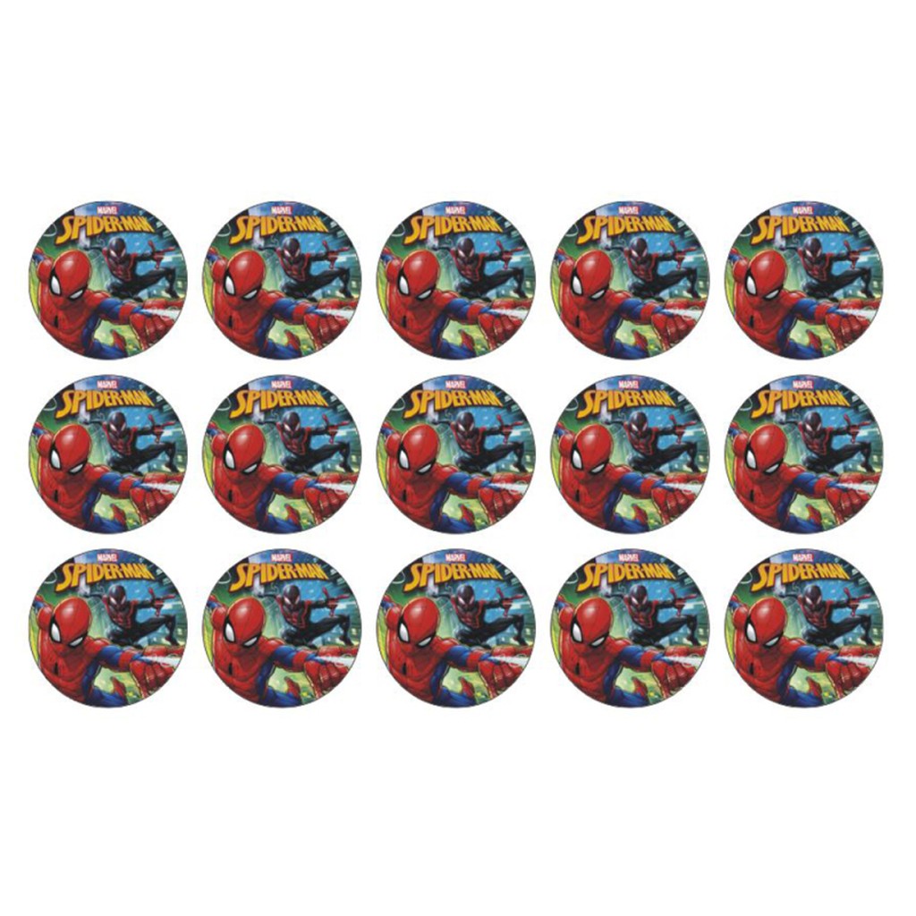 Spiderman muffinskageprint / sukkerprint