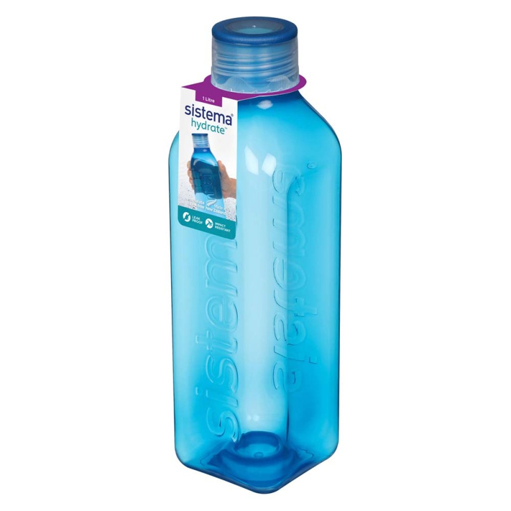 Sistema Square drikkedunk 1 L. - Ocean Blue