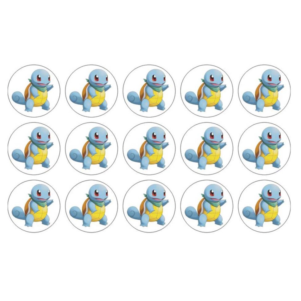 Pokemon muffinskageprint / sukkerprint - Squirtle