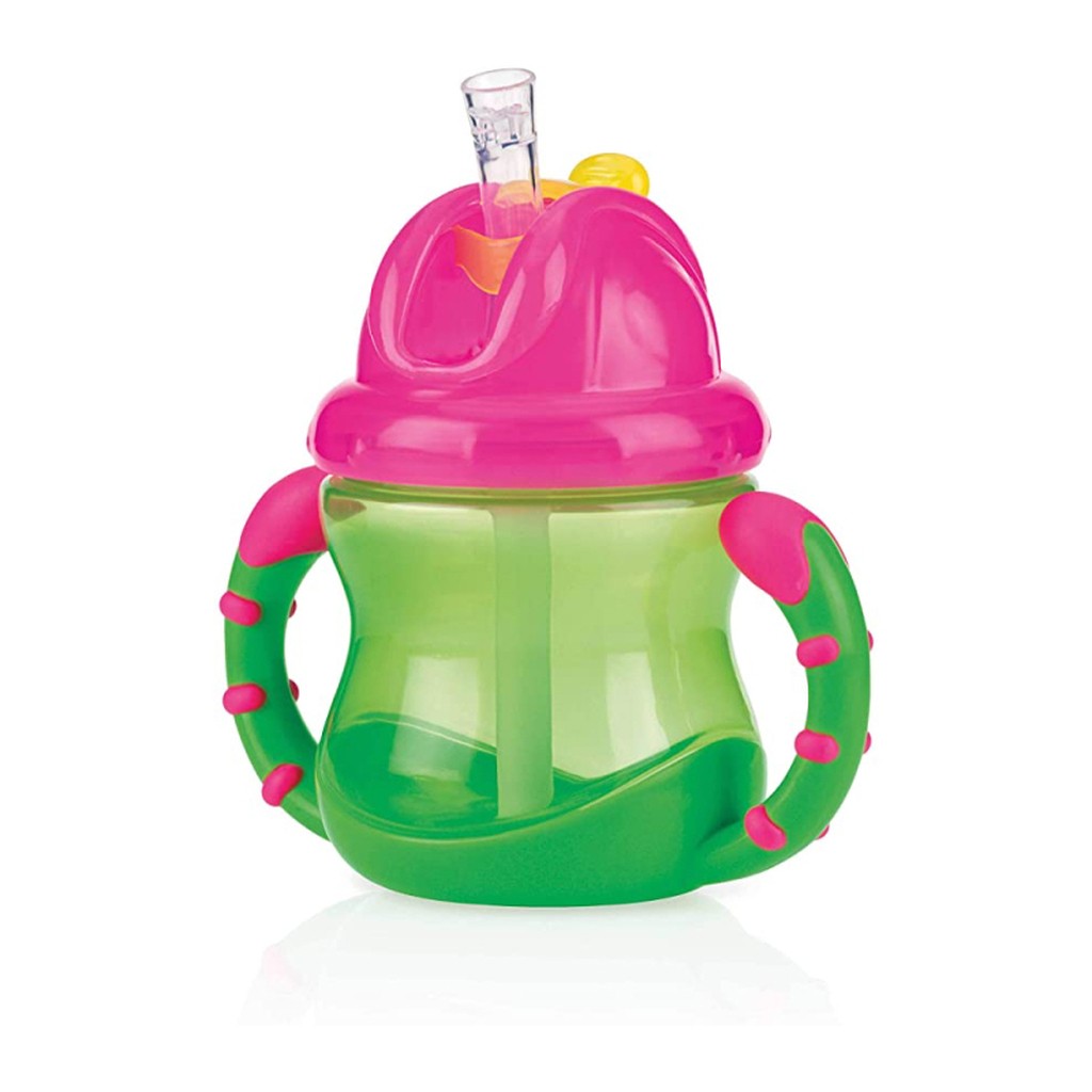 Nuby Flip it drikkekop no spill - Grøn