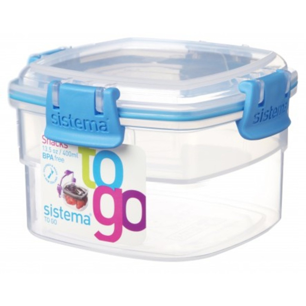 Sistema Snack bøtte i 2 lag