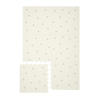 3 Sprouts skumgulv 180 x 120 cm - Blueberry Taupe