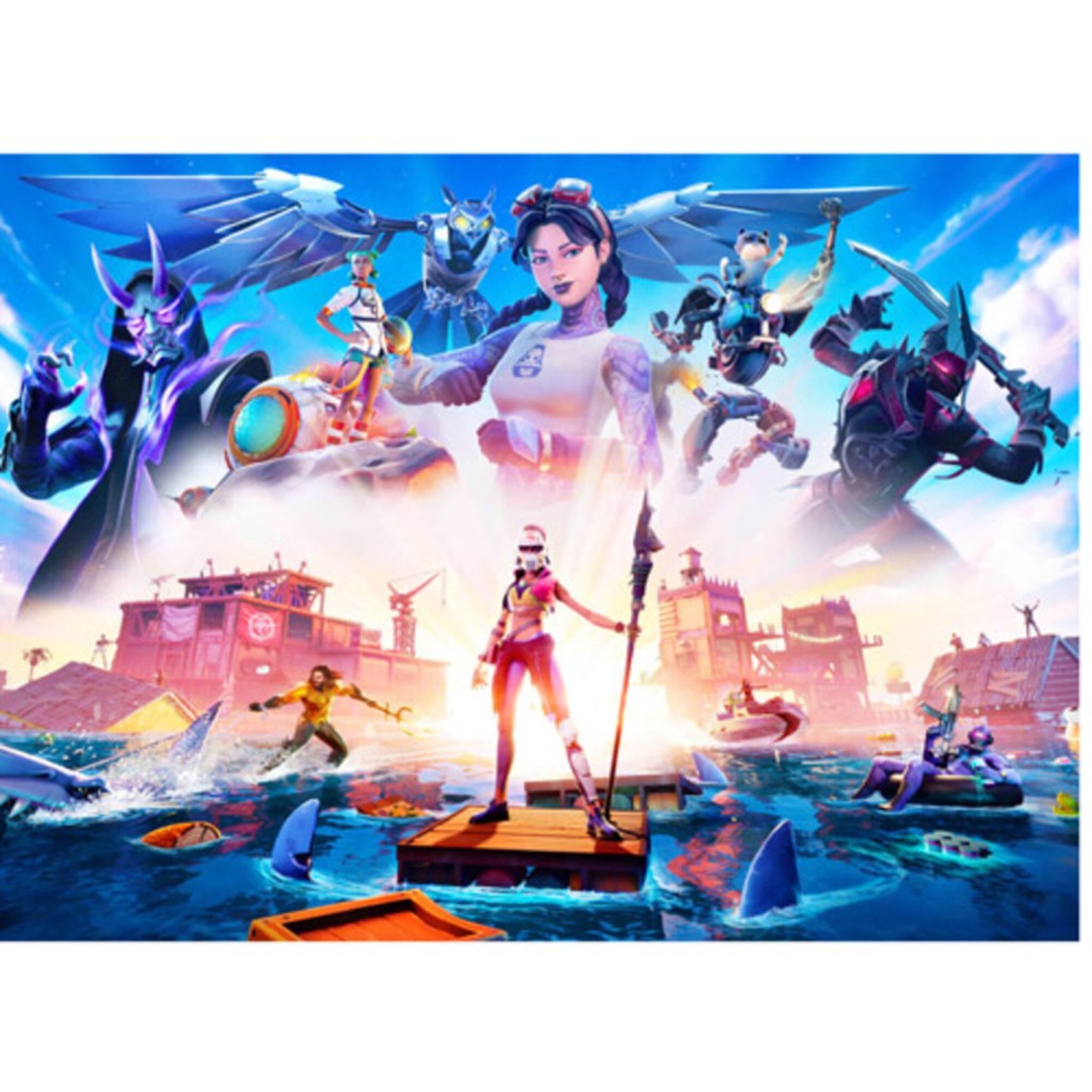Fortnite A4 kageprint / sukkerprint