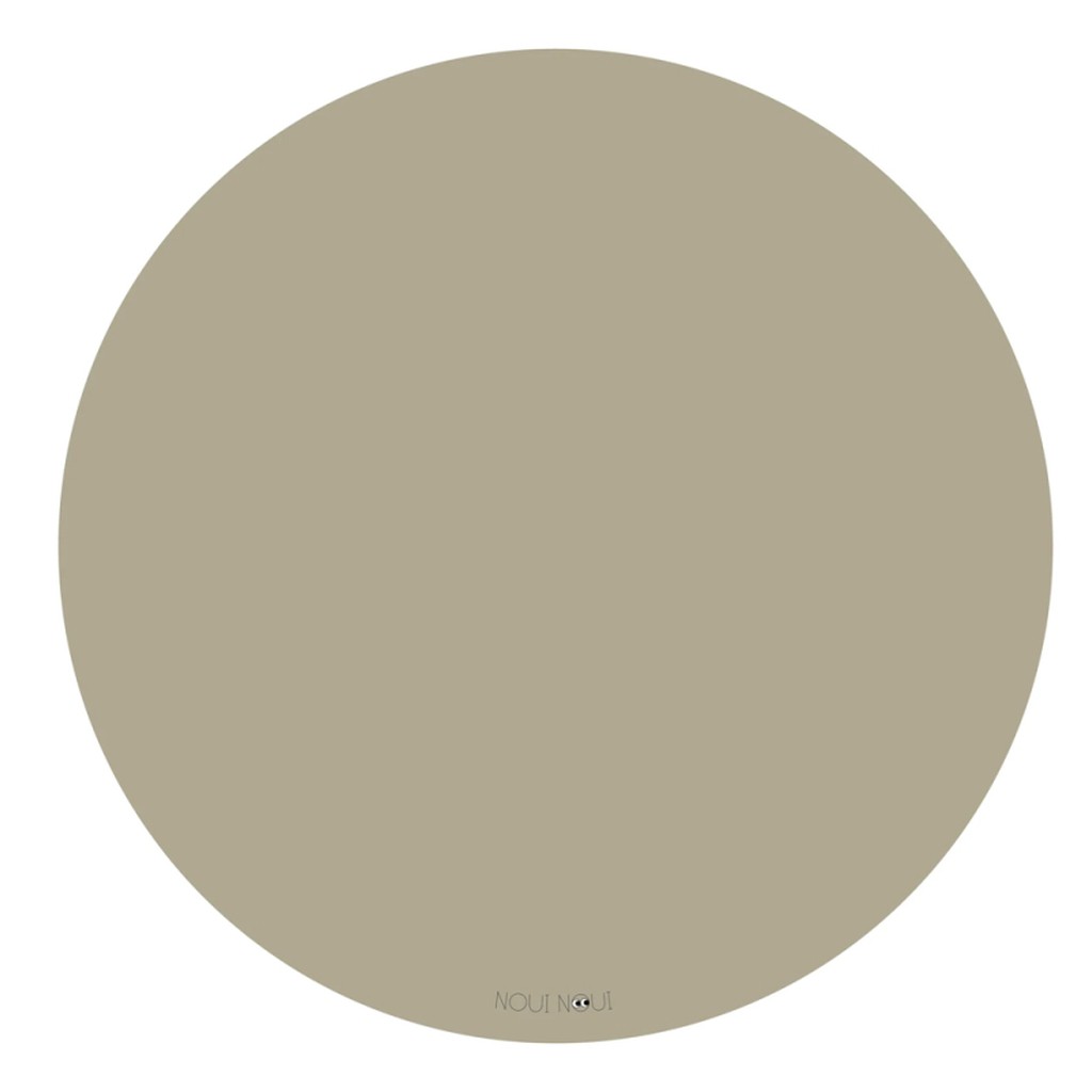 Noui Noui rundt stoleunderlag - Olive Haze