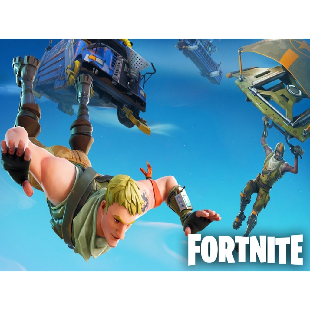 Fortnite A4 kageprint / sukkerprint