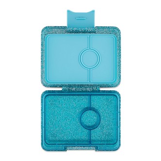 Yumbox snack glimmer madkasse 3 rum - Twinkle Teal