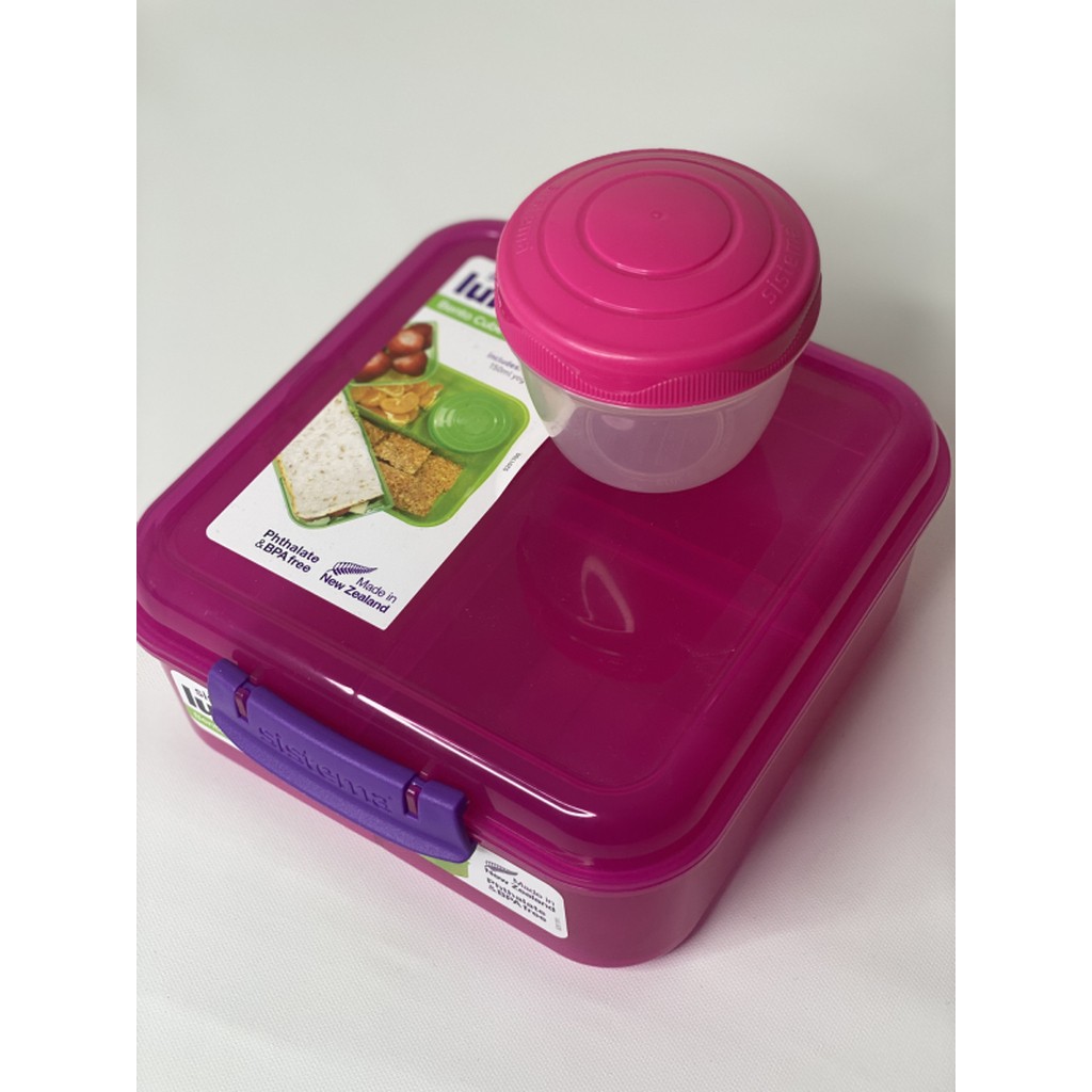 Sistema Bento Cube Madkasse til Børn  -  Smart & Nem at Rengøre