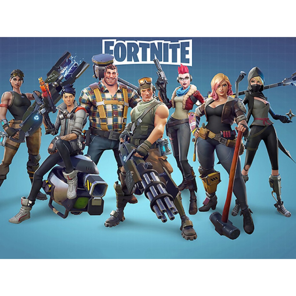 Fortnite A4 kageprint / sukkerprint