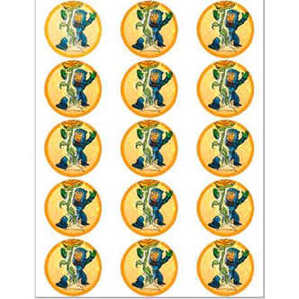 Nomerne muffinskageprint / sukkerprint