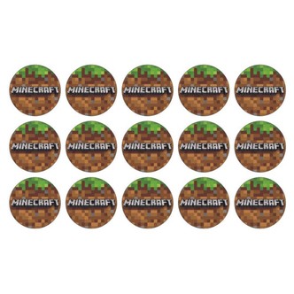 Minecraft muffinskageprint / sukkerprint