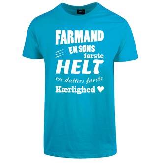 Farmand t-shirt - Turkis