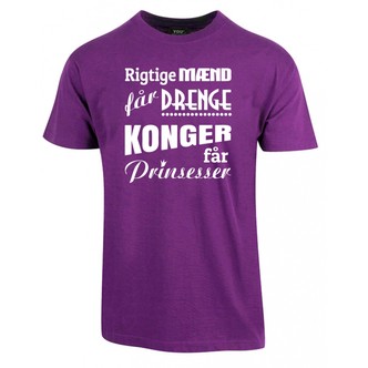 Fars dag t-shirt - Lilla