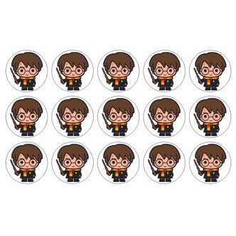 Harry Potter muffinskageprint / sukkerprint