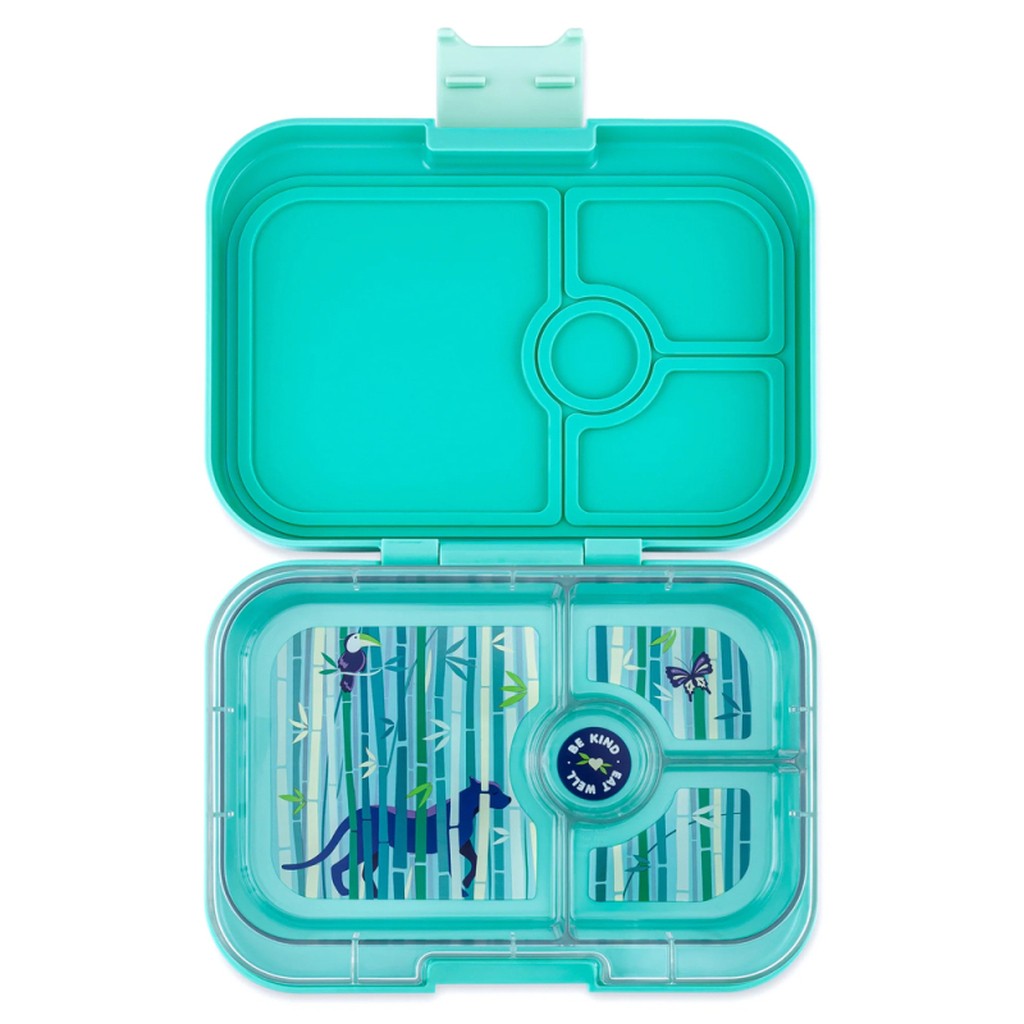 Yumbox bento madkasse 4 rum - Tropical Aqua Panther