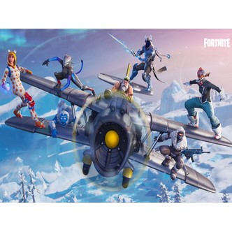 Fortnite A4 kageprint / sukkerprint - fortnite 10