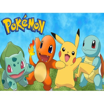 Pokemon A4 kageprint / sukkerprint