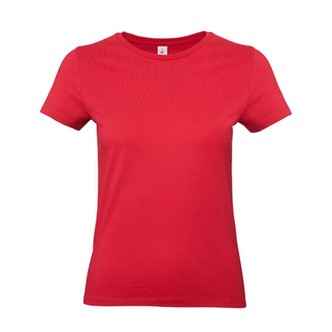 Rød dame t-shirt