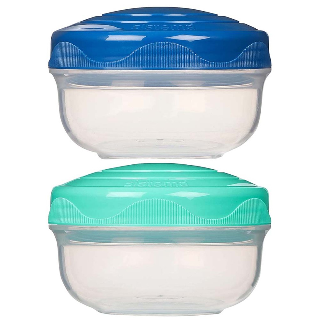 Sistema Portion Pod 2-pak - Blue/Minty Teal
