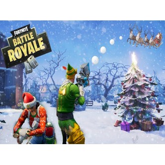 Fortnite A4 kageprint / sukkerprint - fortnite 11