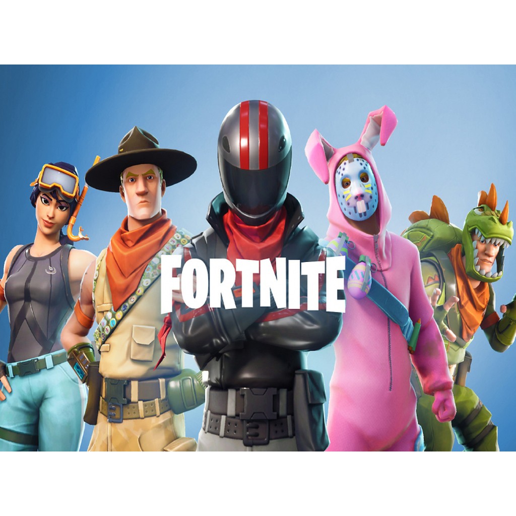 Fortnite A4 kageprint / sukkerprint
