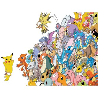 Pokemon A4 kageprint / sukkerprint