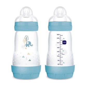 MAM Anti-Colic sutteflasker 260 ml 2 stk - Blå