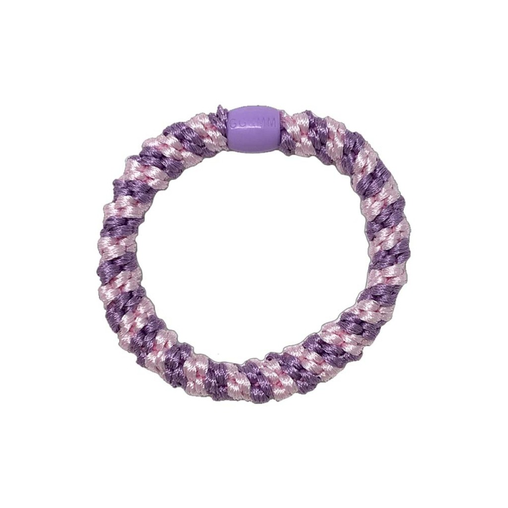 Hårelastik fra By Stær - Multi purple and baby pink