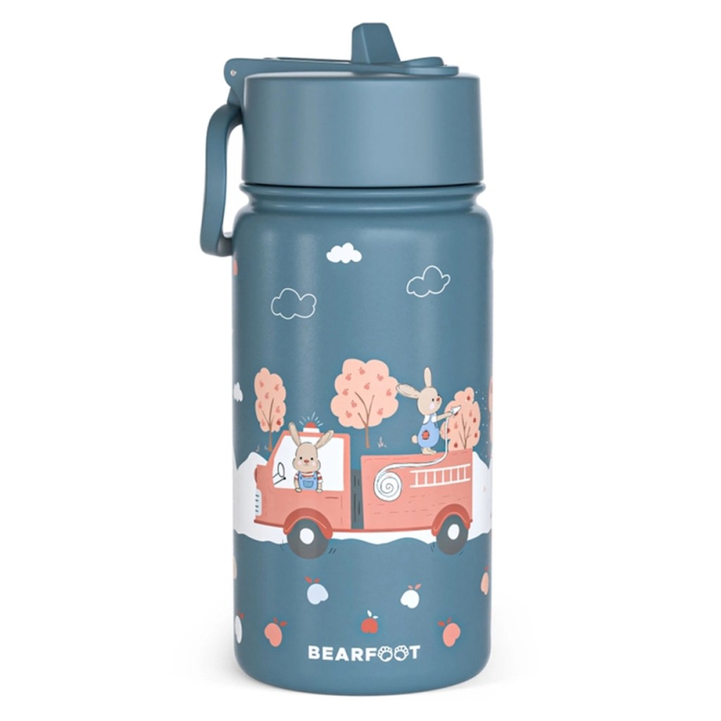 Bearfoot Drikkedunk i Rustfrit stål 400 ml - Brandbil
