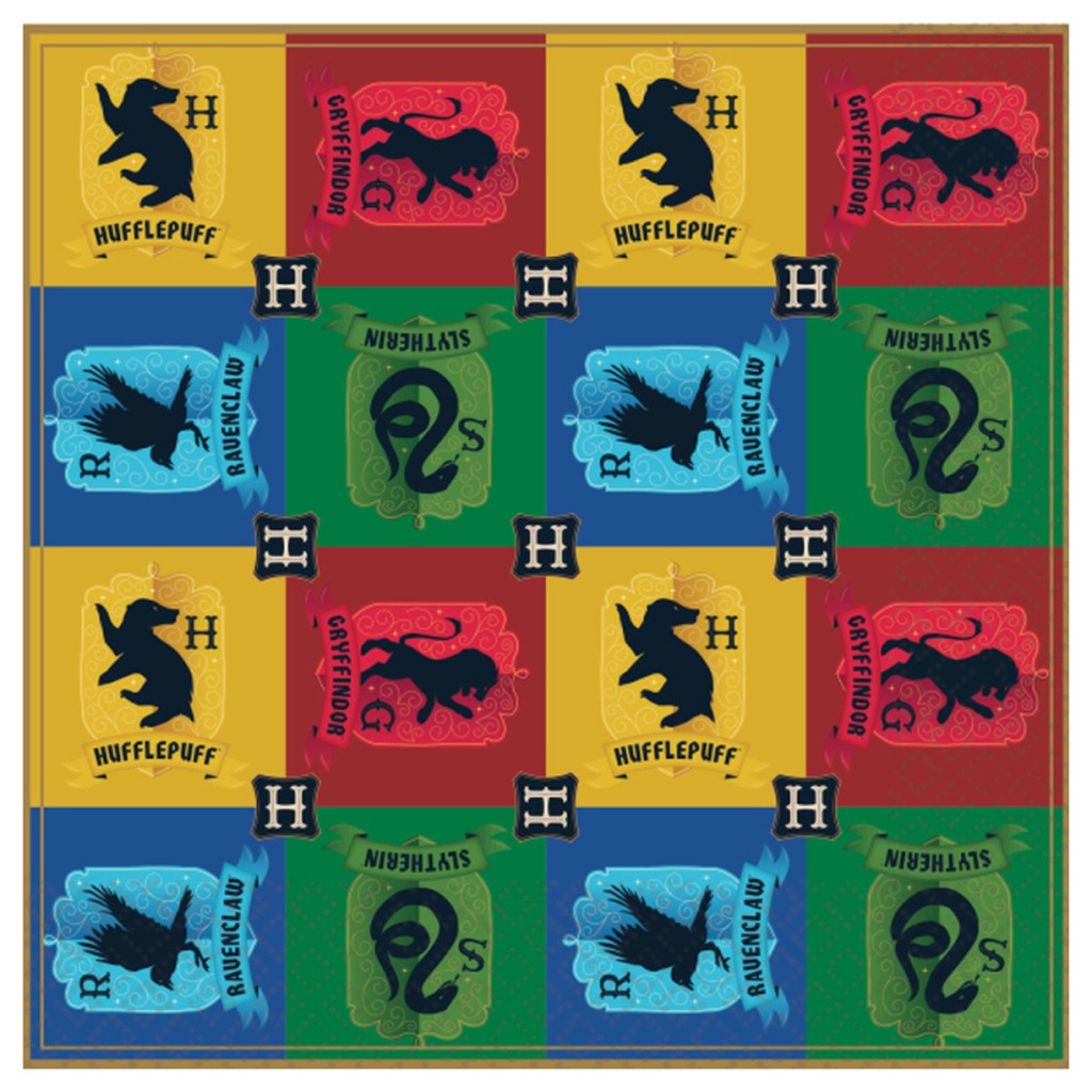 Harry Potter servietter - Houses - 16 stk.