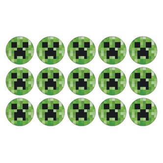 Minecraft muffinskageprint / sukkerprint
