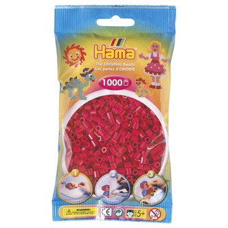 Hama perler midi 1000 stk -  Vinrød - 29