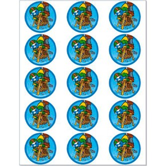 Nomerne muffinskageprint / sukkerprint