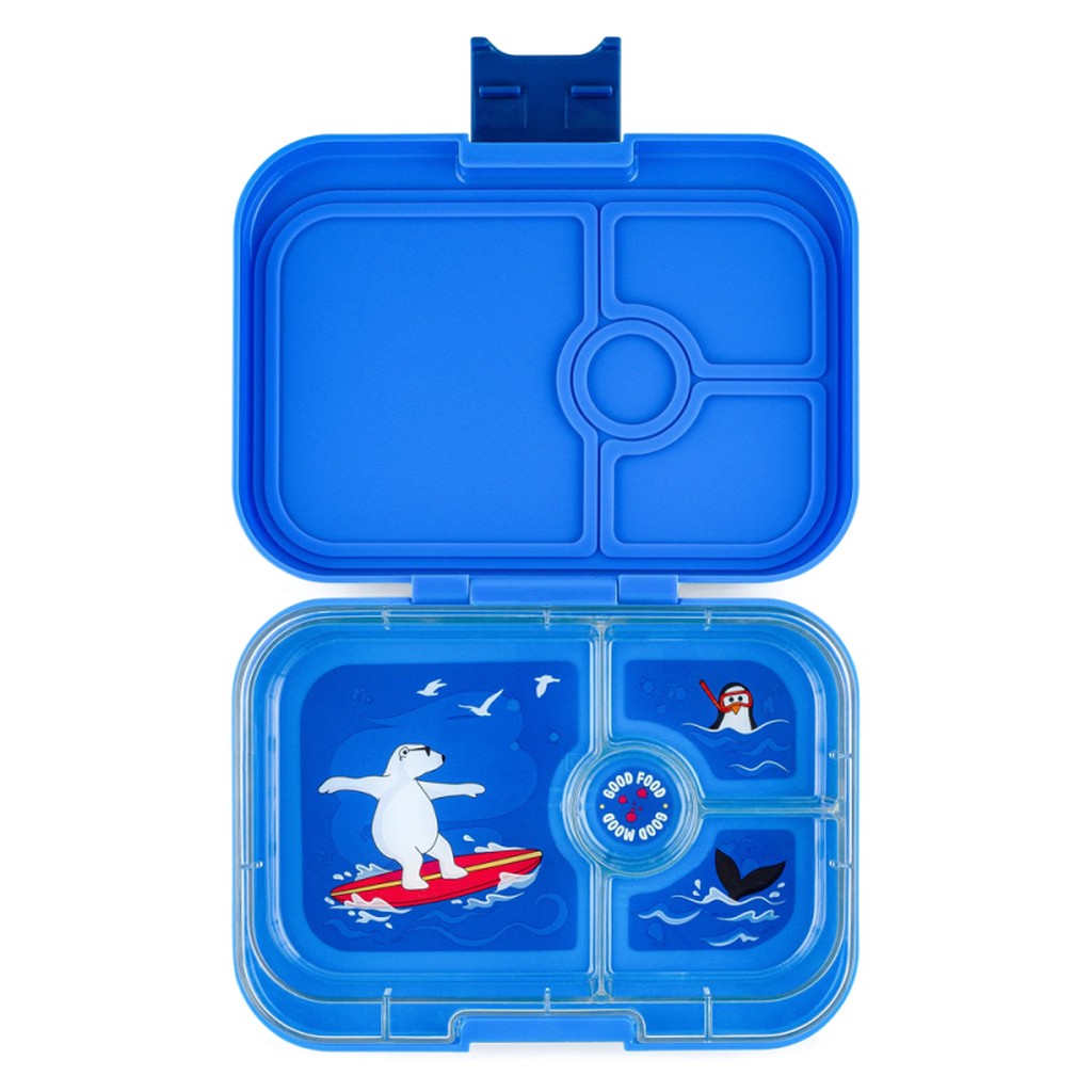 Yumbox bento madkasse 4 rum - Blue Polar Bear
