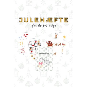 Julehæfte 6-7 år - Printet hæfte