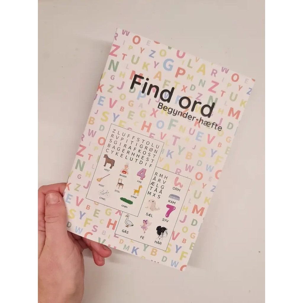 Find ord - begynderopgaver - Print-selv (PDF)