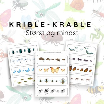 Krible-krable: Størst og mindst
