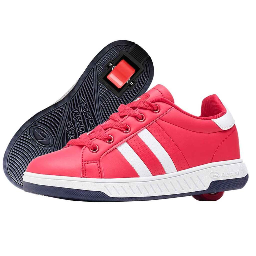 Breezy Rullesko Stripe Rød/Hvid