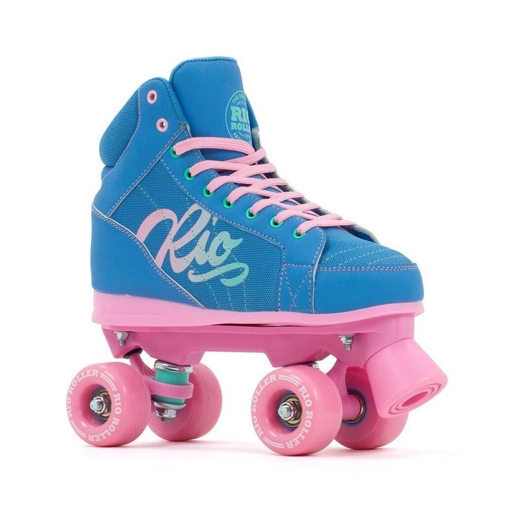 Rio Roller Side By Side Rulleskøjter Lumina Blå/Pink