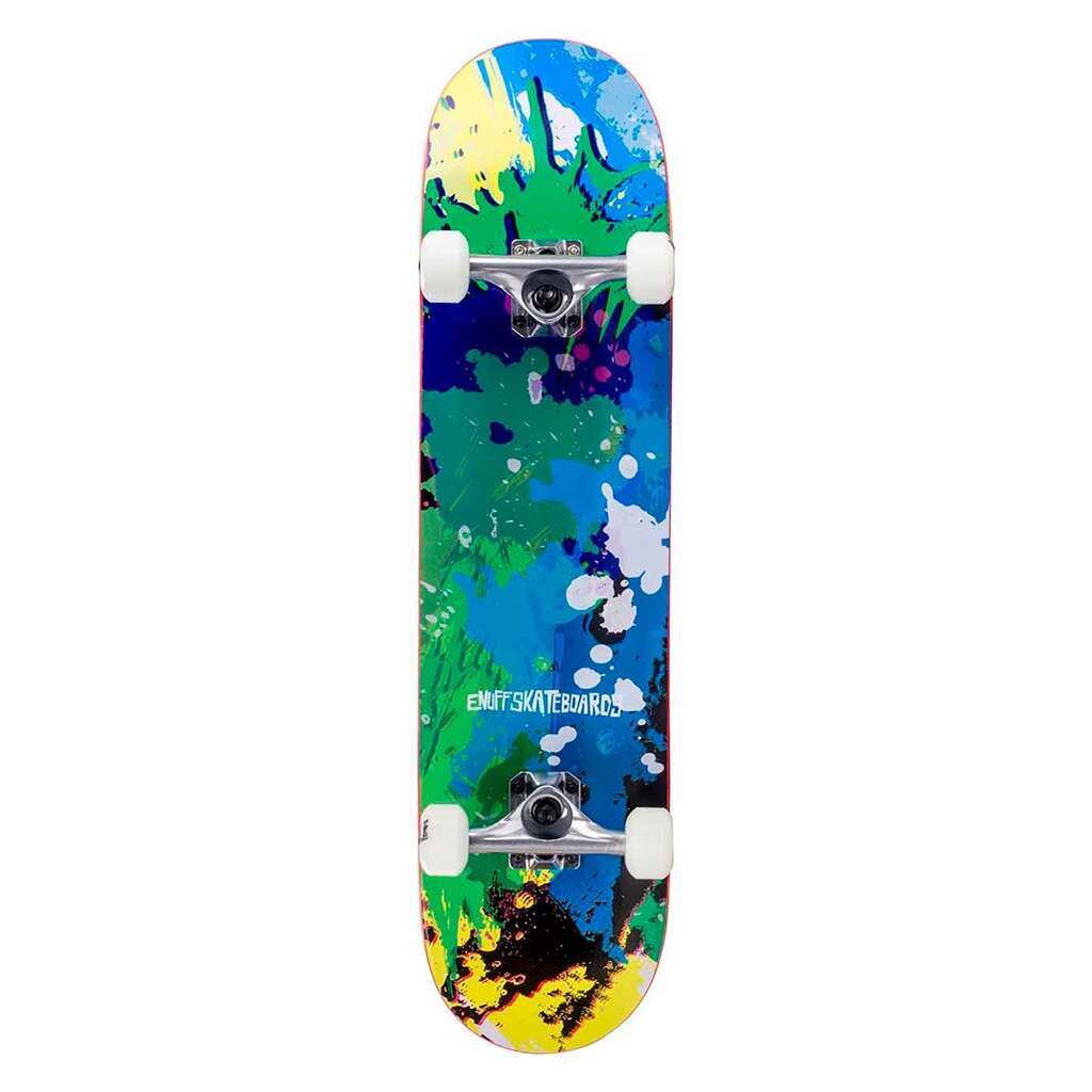 Enuff Splat Skateboard Green/Blue 7.75 x 31.5