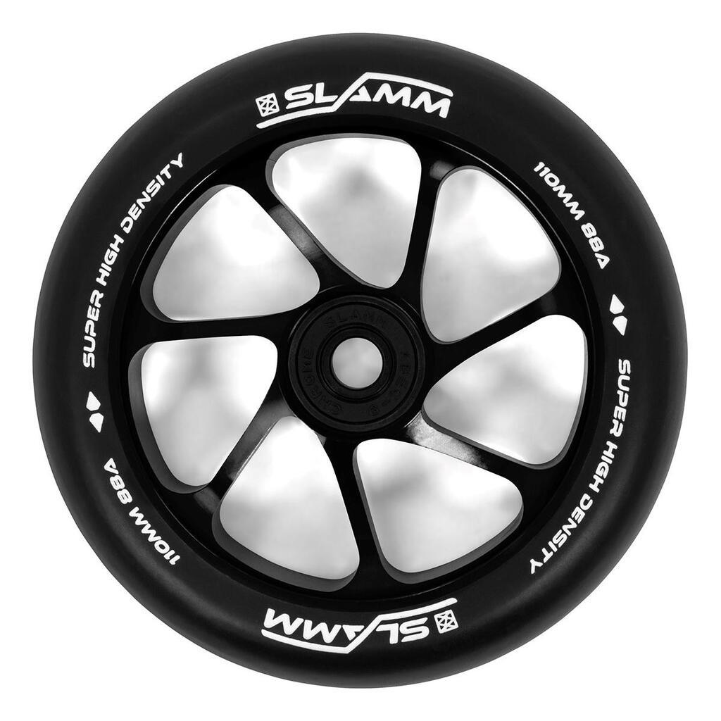 Slamm 110MM Team Hjul Sort/Sort 1 stk.
