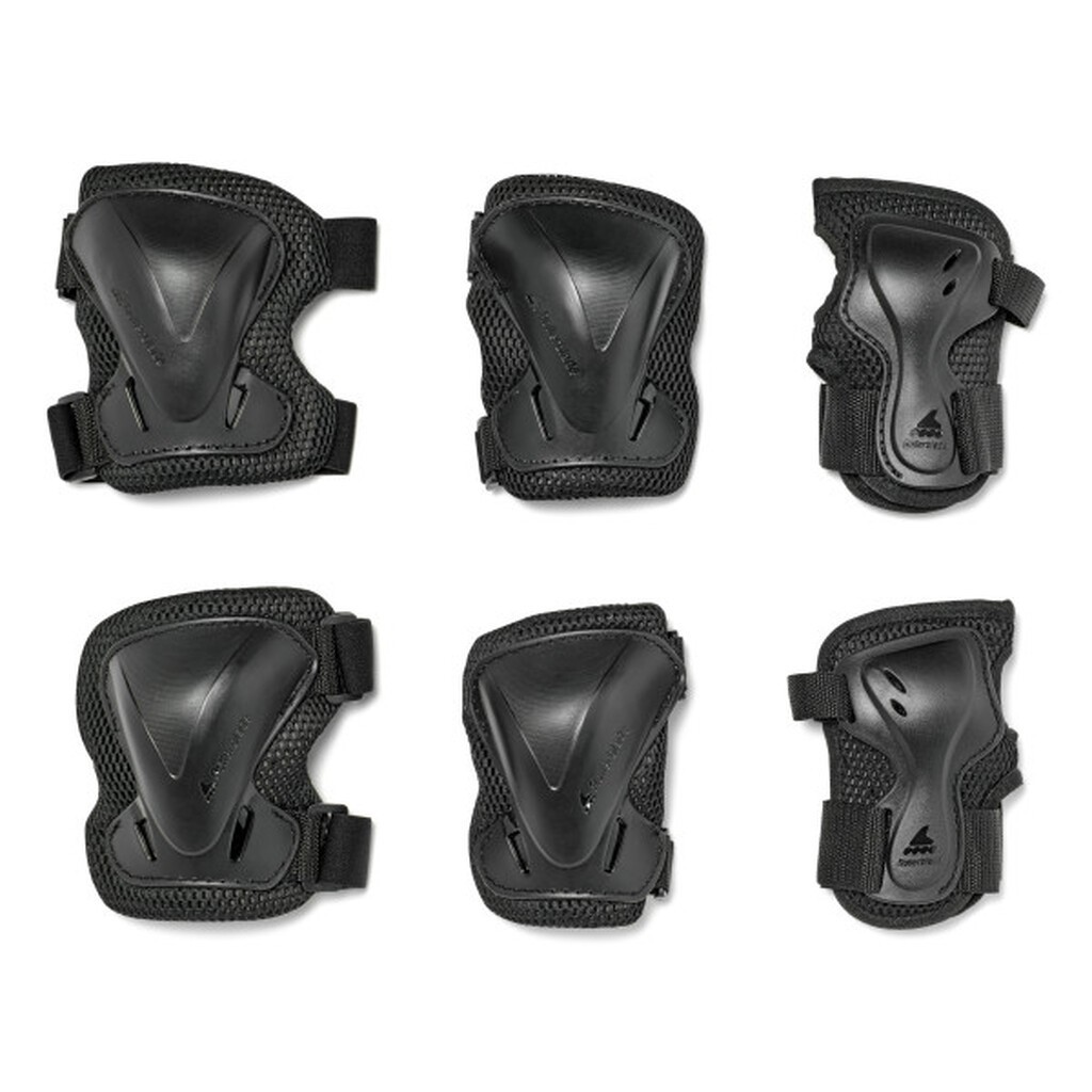 Rollerblade Skate Gear EVO PRO Junior 3-Pack Sort