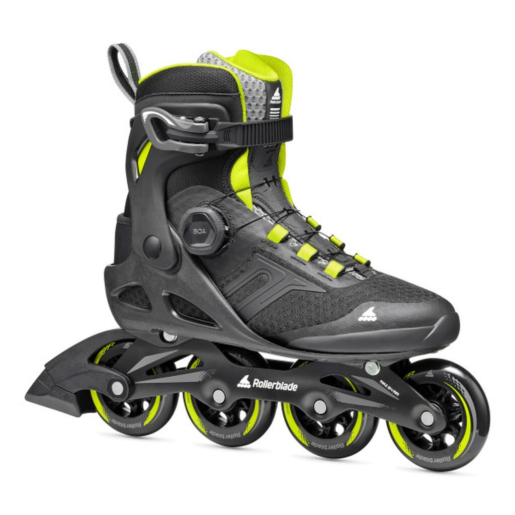 Rollerblade Macroblade Inline Rulleskøjte til herre 84 BOA Black/Lime