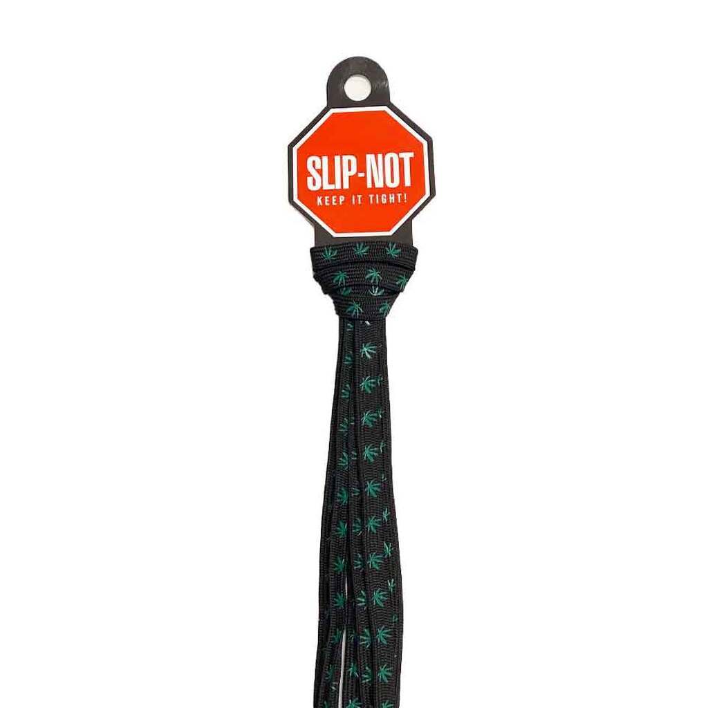Sure-Grip Slip Not Snørebånd - Blade/Blomster - 1 par