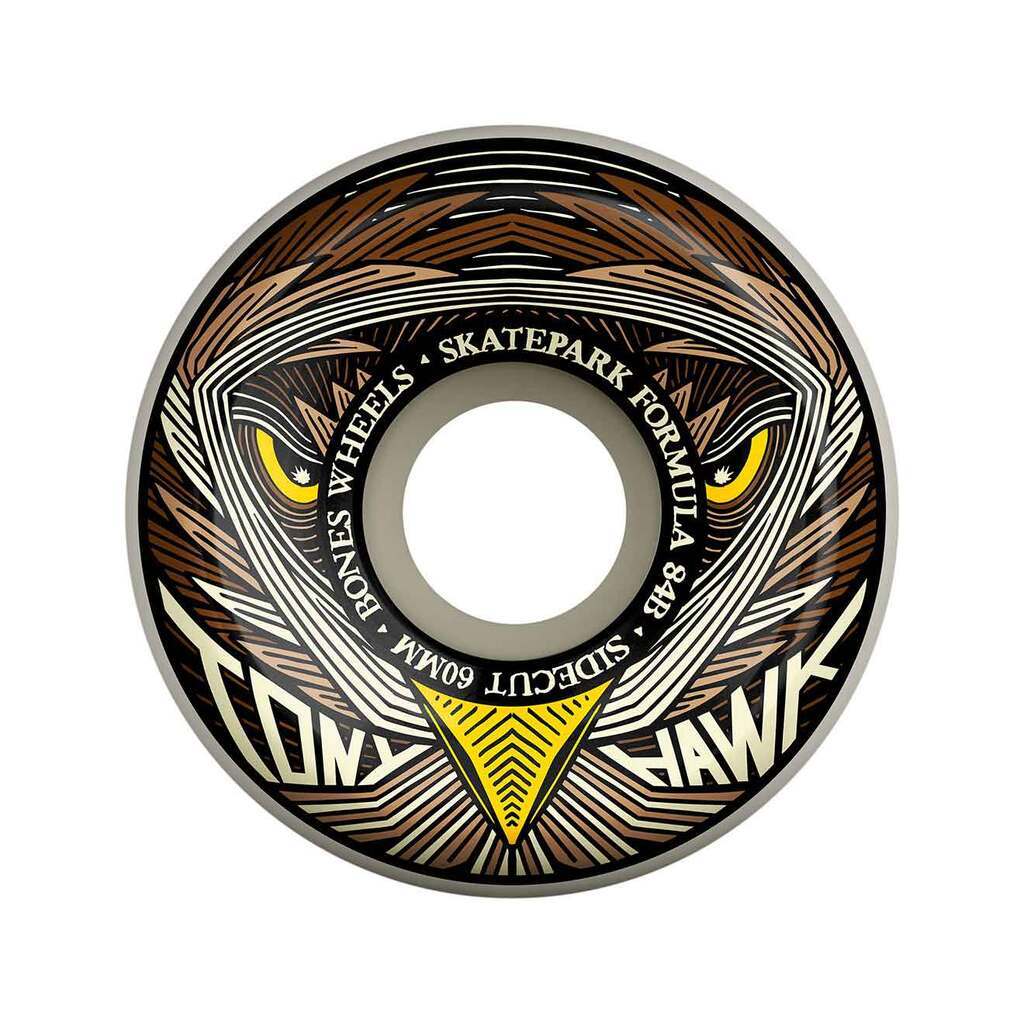 Bones Wheels Pro SPF Hawk Night 60 mm Sidecuts 84B 4 Pak