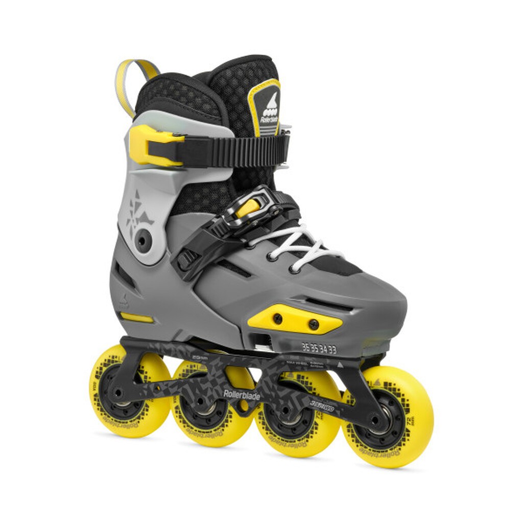 Rollerblade Apex Inliner Rulleskøjte Børn Grå/Gul