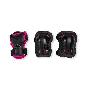 Rollerblade Skate Gear Beskyttelsessæt Junior Sort/Pink