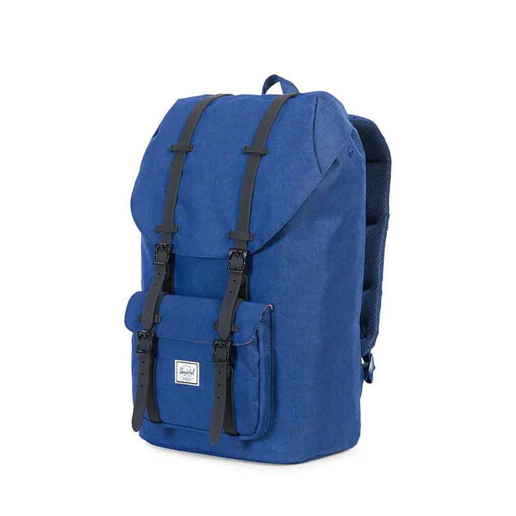 Herschel Little America Rygsæk Eclipse Crosshatch Sort Rubber 25L